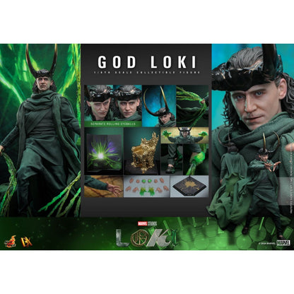 Hot Toys Loki (TV) God Loki 1:6 Scale Collectable Action Figure
