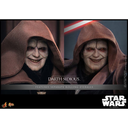Hot Toys Star Wars: Revenge of the Sith Darth Sidious 1:6 Scale Collectible Action Figure