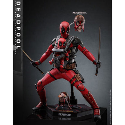 Hot Toys Deadpool & Wolverine Deadpool 1:6 Scale Collectable Action Figure