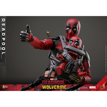 Hot Toys Deadpool & Wolverine Deadpool 1:6 Scale Collectable Action Figure