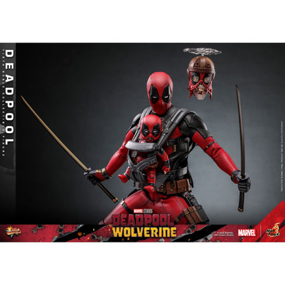 Hot Toys Deadpool & Wolverine Deadpool 1:6 Scale Collectable Action Figure