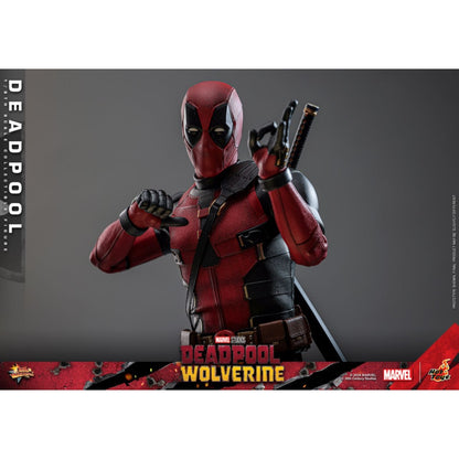 Hot Toys Deadpool & Wolverine Deadpool 1:6 Scale Collectable Action Figure