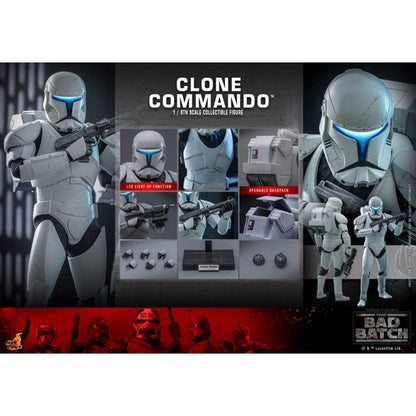 Hot Toys Star Wars Clone Commando 1:6 Scale Collectible Action Figure