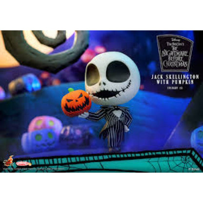 Hot Toys The Nightmare Before Christmas Jack Skellington with Pumpkin Cosbaby