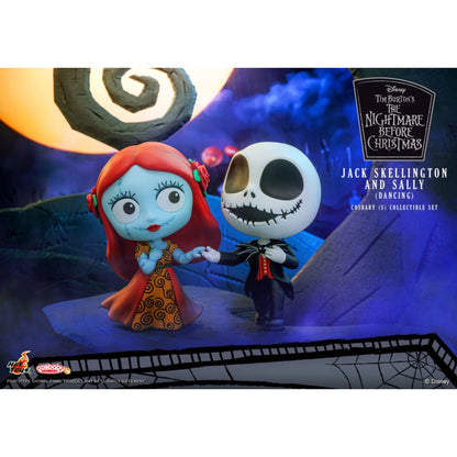 Hot Toys The Nightmare Before Christmas Jack and Sally Dancing Cosbaby [2 Pack]