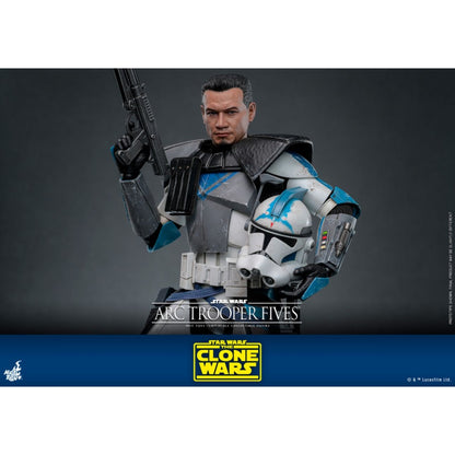 Hot Toys Star Wars: The Clone Wars Arc Trooper Fives 1:6 Scale Collectable Action Figure
