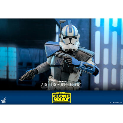 Hot Toys Star Wars: The Clone Wars Arc Trooper Echo 1:6 Scale Collectible Action Figure