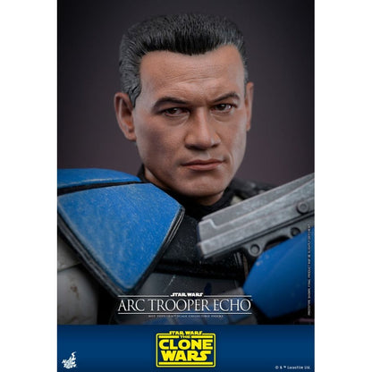 Hot Toys Star Wars: The Clone Wars Arc Trooper Echo 1:6 Scale Collectible Action Figure