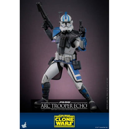 Hot Toys Star Wars: The Clone Wars Arc Trooper Echo 1:6 Scale Collectible Action Figure