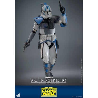 Hot Toys Star Wars: The Clone Wars Arc Trooper Echo 1:6 Scale Collectible Action Figure