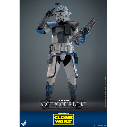 Hot Toys Star Wars: The Clone Wars Arc Trooper Echo 1:6 Scale Collectible Action Figure