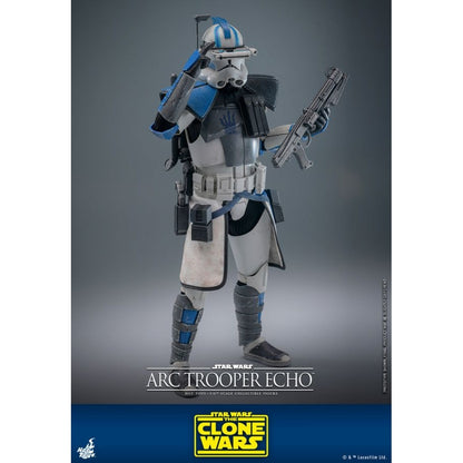 Hot Toys Star Wars: The Clone Wars Arc Trooper Echo 1:6 Scale Collectible Action Figure