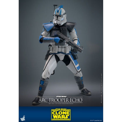 Hot Toys Star Wars: The Clone Wars Arc Trooper Echo 1:6 Scale Collectible Action Figure