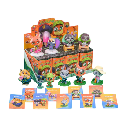 Hot Toys Zootopia 2 Zootopia Cosbi Collection (Display of 8)