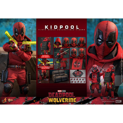 Hot Toys Deadpool & Wolverine Kidpool 1:6 Scale Collectable Action Figure