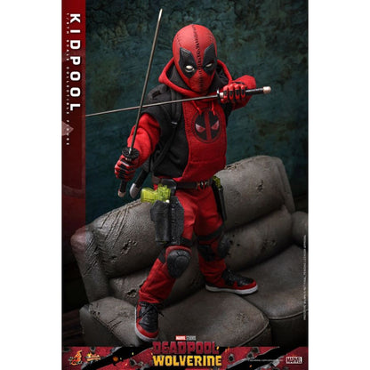 Hot Toys Deadpool & Wolverine Kidpool 1:6 Scale Collectable Action Figure