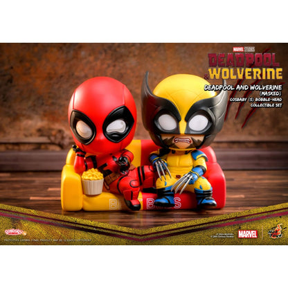 Hot Toys Deadpool & Wolverine Best Buds on Sofa Cosbaby