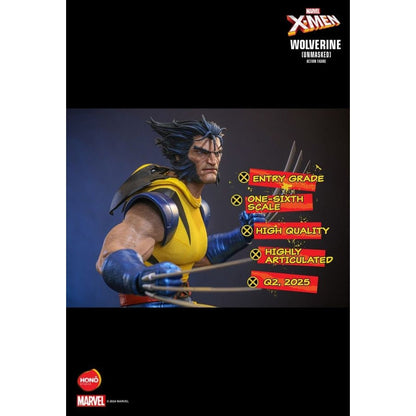 Hot Toys X Men Wolverine Unmasked (Hono Studios) 1:6 Scale Collectable Action Figure