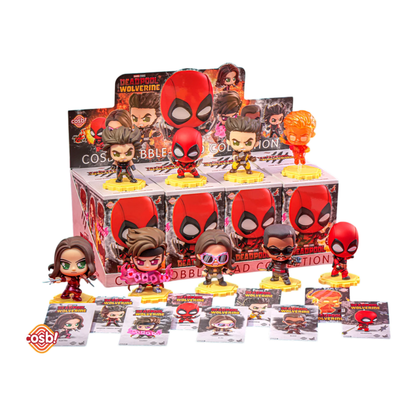 Hot Toys Deadpool 3 Deadpool 3 Cosbi Bobble Head Series 2 (Display of 8)