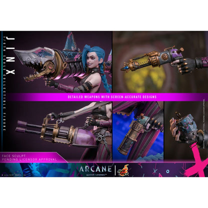 Hot Toys Arcane: League of Legends Jinx 1:6 Scale Collectable Action Figure