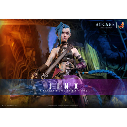 Hot Toys Arcane: League of Legends Jinx 1:6 Scale Collectable Action Figure