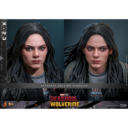 Hot Toys Deadpool & Wolverine X 23 1:6 Scale Collectable Action Figure