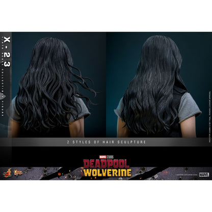 Hot Toys Deadpool & Wolverine X 23 1:6 Scale Collectable Action Figure