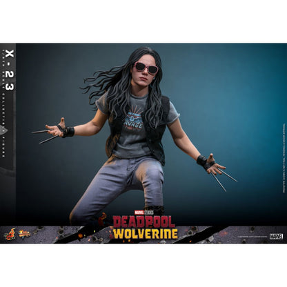 Hot Toys Deadpool & Wolverine X 23 1:6 Scale Collectable Action Figure