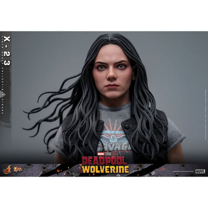 Hot Toys Deadpool & Wolverine X 23 1:6 Scale Collectable Action Figure