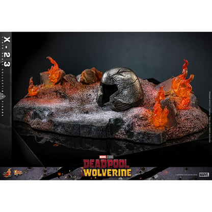 Hot Toys Deadpool & Wolverine X 23 1:6 Scale Collectable Action Figure