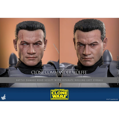 Hot Toys Star Wars Clone Commander Wolffe 1:6 Scale Collectable Action Figure