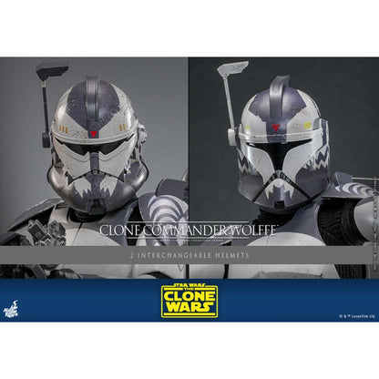 Hot Toys Star Wars Clone Commander Wolffe 1:6 Scale Collectable Action Figure