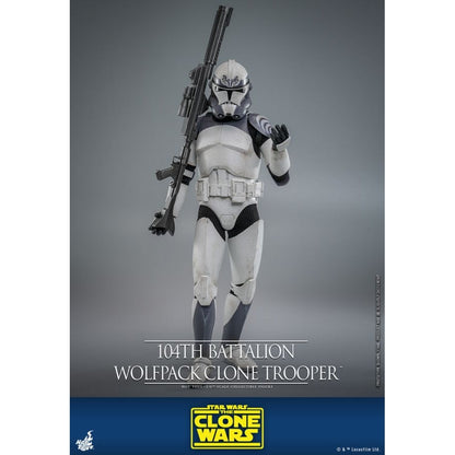 Hot Toys Star Wars 104th Battalion Wolfpack Clone Trooper 1:6 Scale Collectable Action Figure