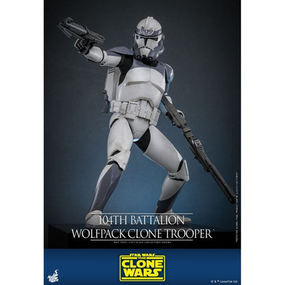 Hot Toys Star Wars 104th Battalion Wolfpack Clone Trooper 1:6 Scale Collectable Action Figure