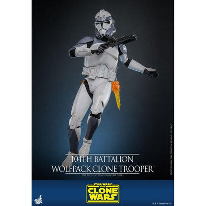 Hot Toys Star Wars 104th Battalion Wolfpack Clone Trooper 1:6 Scale Collectable Action Figure