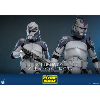 Hot Toys Star Wars 104th Battalion Wolfpack Clone Trooper 1:6 Scale Collectable Action Figure