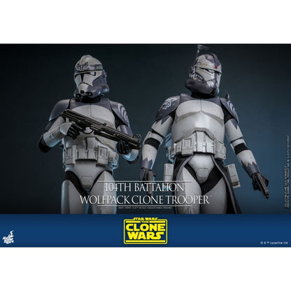 Hot Toys Star Wars 104th Battalion Wolfpack Clone Trooper 1:6 Scale Collectable Action Figure