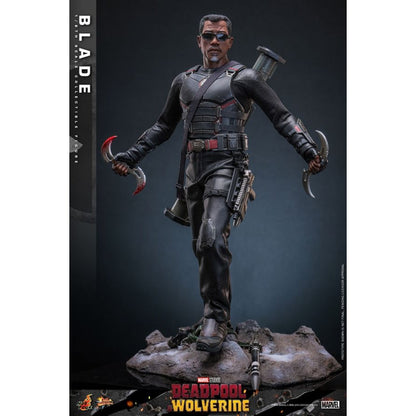Hot Toys Deadpool & Wolverine Blade 1:6 Scale Collectable Action Figure