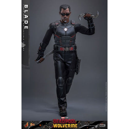 Hot Toys Deadpool & Wolverine Blade 1:6 Scale Collectable Action Figure