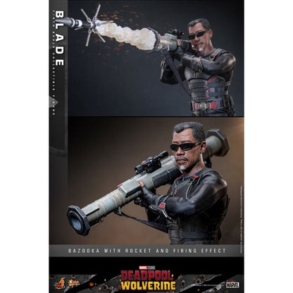 Hot Toys Deadpool & Wolverine Blade 1:6 Scale Collectable Action Figure