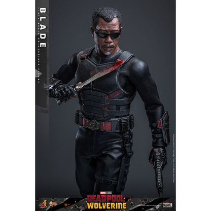 Hot Toys Deadpool & Wolverine Blade 1:6 Scale Collectable Action Figure