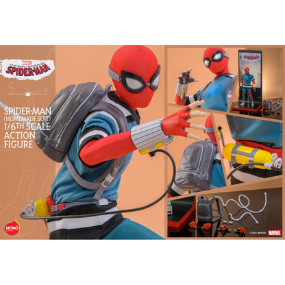 HONO Studio Your Friendly Neighborhood Spider Man Spider Man Homemade Suit 1:6 Scale Action Figure