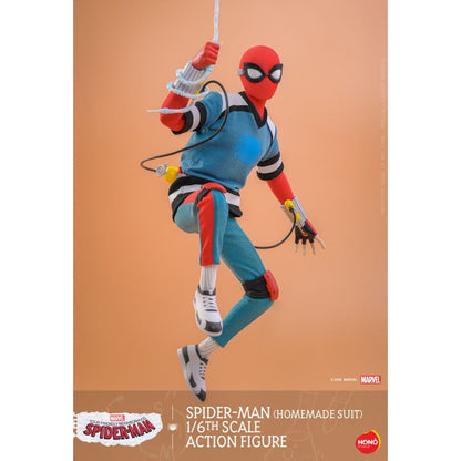 HONO Studio Your Friendly Neighborhood Spider Man Spider Man Homemade Suit 1:6 Scale Action Figure