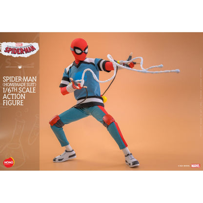 HONO Studio Your Friendly Neighborhood Spider Man Spider Man Homemade Suit 1:6 Scale Action Figure