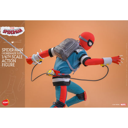 HONO Studio Your Friendly Neighborhood Spider Man Spider Man Homemade Suit 1:6 Scale Action Figure