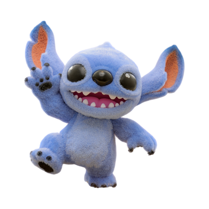 Hot Toys Lilo & Stitch (2025) Stitch w/Velvet Hair Standing Cosbaby