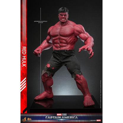 Hot Toys Captain America: Brave New World Red Hulk 1:6 Scale Collectable Action Figure