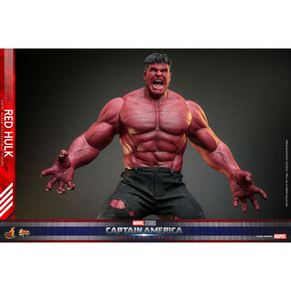 Hot Toys Captain America: Brave New World Red Hulk 1:6 Scale Collectable Action Figure