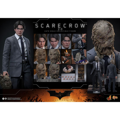 Hot Toys Batman Begins Scarecrow (2.0) 1:6 Scale Collectable Action Figure
