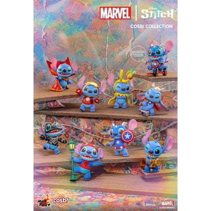 Hot Toys Marvel Comics Stitch as Marvel Characters Cosbi Collection (Display of 8)